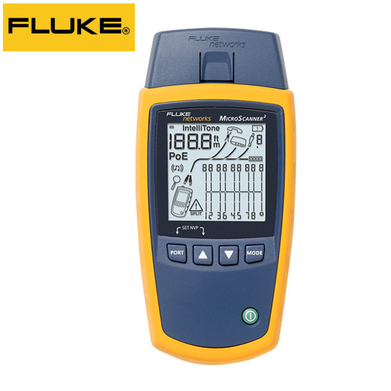 FLUKE Fluke MicroScanner2 Cable Tester MS2 Wire Meter MS2-100 MS2-KIT