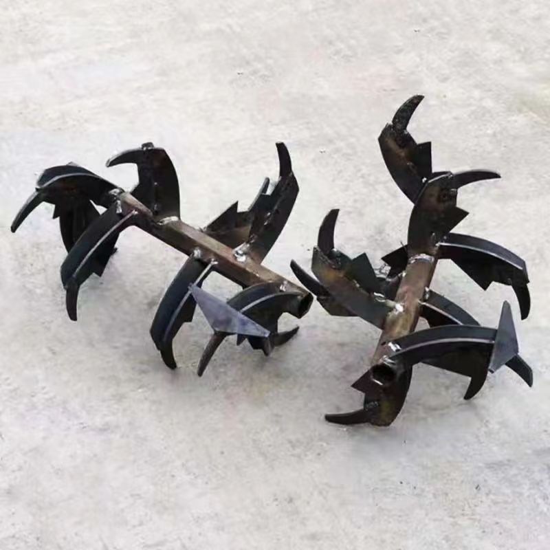 微耕机开荒刀硬地水田两用旋耕刀传跨境批发工厂跨境工厂货源批发