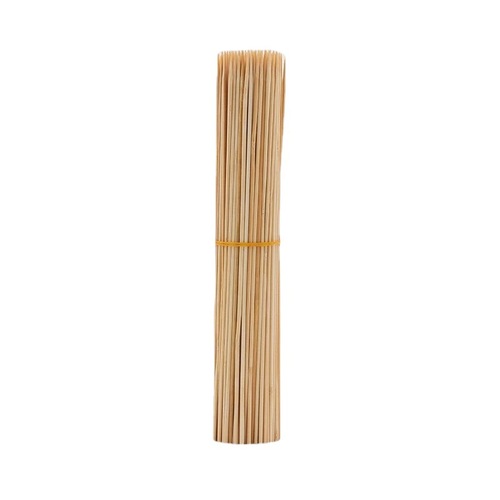 Wholesale factory packed disposable bamboo skewers 4.0MM bamboo skewers for lamb kebabs, tanghulu, and candy skewers