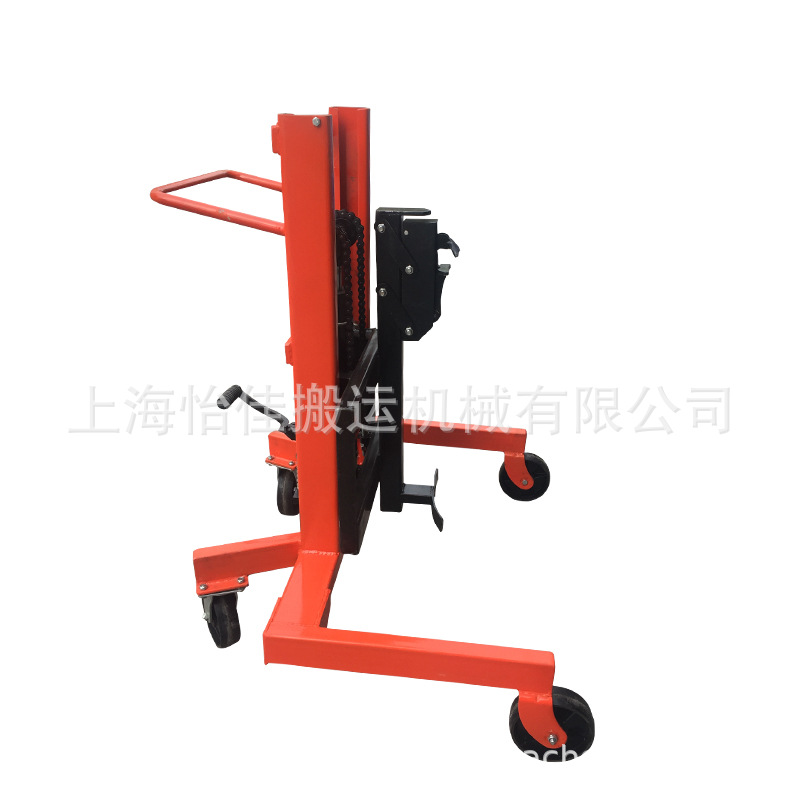 油桶搬运车圆桶手推车铁桶塑料桶钢制桶升高转运叉车油桶车