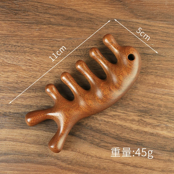 Premium dolphin massage comb