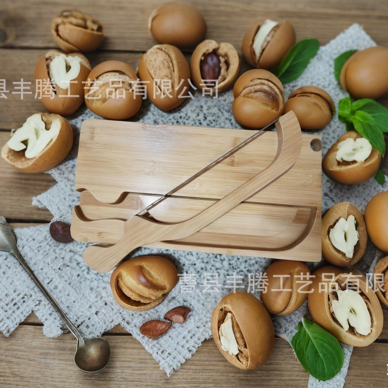 既製パンカットセット パントーストスライスカッティングボード バゲットスライスナイフ カッティングボード付き パーティーキャンプパンナイフ|undefined