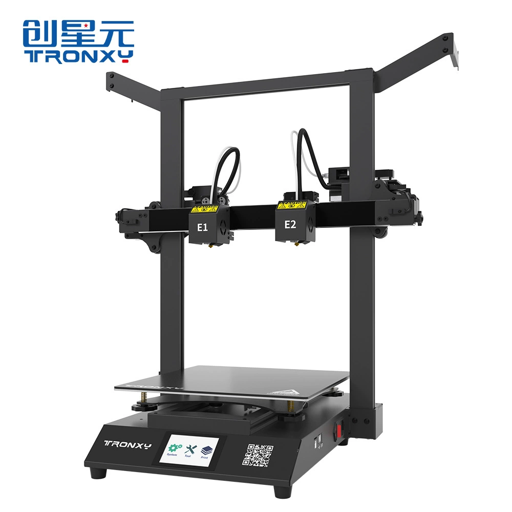 Chuangxingyuan Независимый двухголовый 3D принтер промышленного уровня DIY Hand-Office Gemini S поддерживает генерацию выдачи
