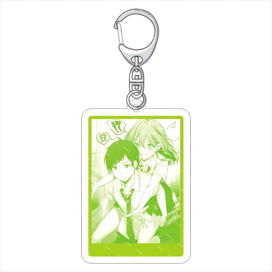 Acrylic keychain for friend, pendant