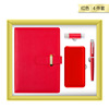 Business gift set can printed logo charging treasure notepad this set to send customers to send employees creative gift