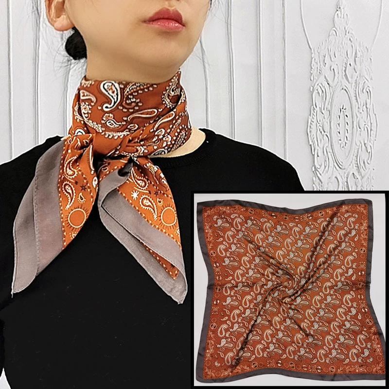Retro small universal handkerchief, neckerchief, classic suit jacket