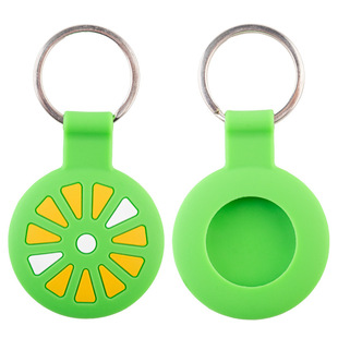 Suitable for Apple Locator Airtag Protective Case Silicone Tracking Anti-Lost Device Airtag Protective Case