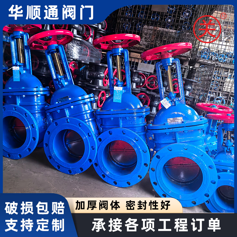 法兰防护闸阀球墨铸铁FZ45T球铁体闸阀 铜杆铜芯消防灌溉人防闸阀