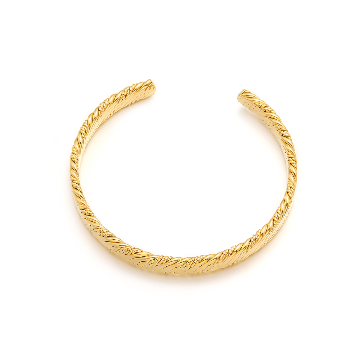 24g Weight Bangle Classification Titanium Steel Chain Material 1 Piece Quantity Holiday, Daily Occasion Titanium Steel Material Geometric Pattern All Seasons Season Unisex Gender Plating Design Retro, Classic Style Style Retro Classic Style Geometric Titanium Steel Bangle In Bulk 13