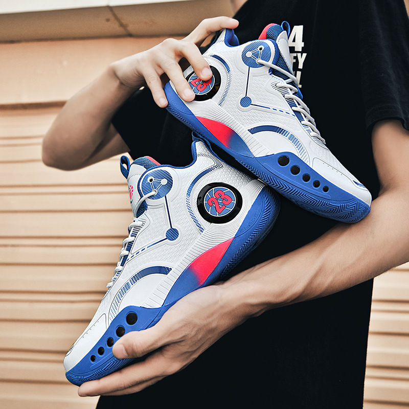 Summer New Mesh Basketball Shoes for Young Men and Women Students Concrete Actual Combat Fashion sneaker Students Sneakers Summer New Mesh Basketball Shoes for Young Men and Women Students Concrete Actual Combat Fashion sneaker Students Sneakers