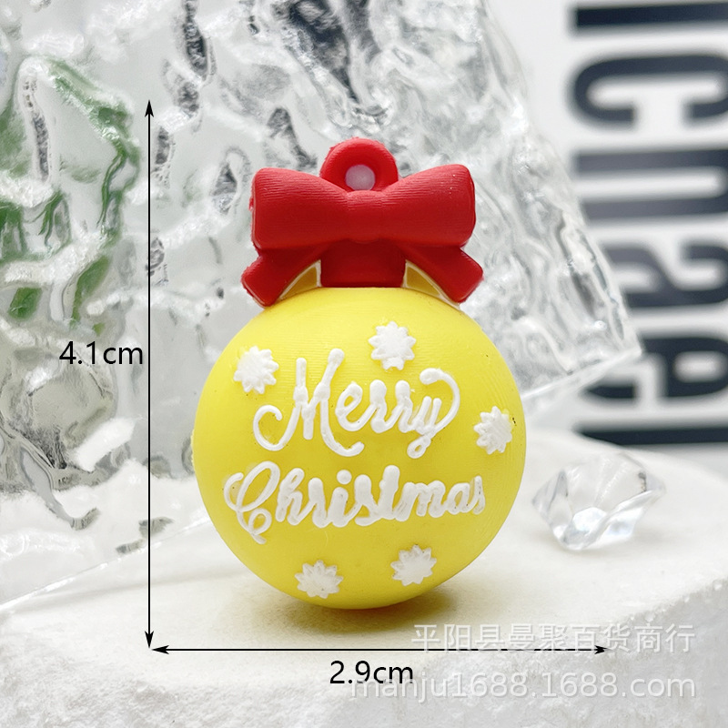 2025 クリスマスキーホルダー pvc サンタクロースキーホルダーペンダントクリスマスツリー装飾ブラインドボックス人形|undefined