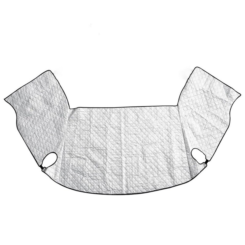 Winter and summer dual-use aluminum film composite cotton camping RV windshield frost cover VW T5 transporter Winter and summer dual-use aluminum film composite cotton camping RV windshield frost cover VW T5 transporter