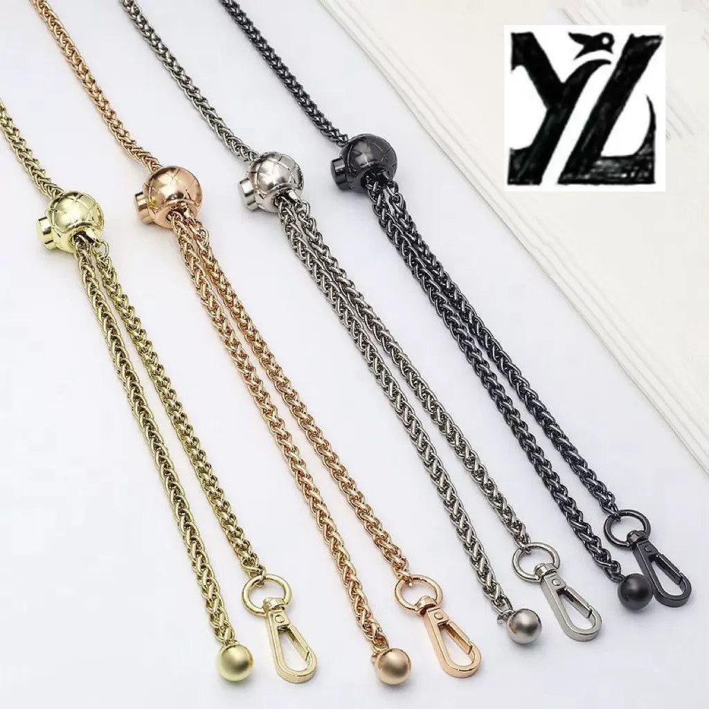 包包链条单买可调节长短肩带耐磨金属链子批发包带箱包背带配件