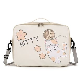 Cartoon Travel Bag, Large Capacity Waterproof Short-Distance Luggage Bag, Can Be Used as a Suitcase, Business Trip Boarding Bag, Fitness Sports Bag