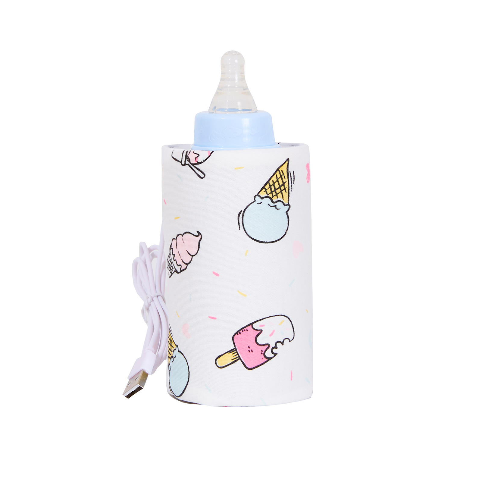 Yinmei biberón bolsa térmica conjunto USB temperatura constante leche térmica calentador portátil botella de bebé bolsa transfronteriza