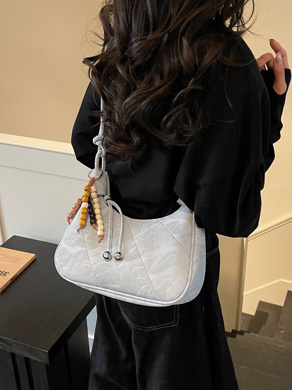 Bolso para mujeres 2026 venta caliente nueva moda moda de viaje versátil bolso de mochila super lujoso ligero de hombro brazo bolso de corno