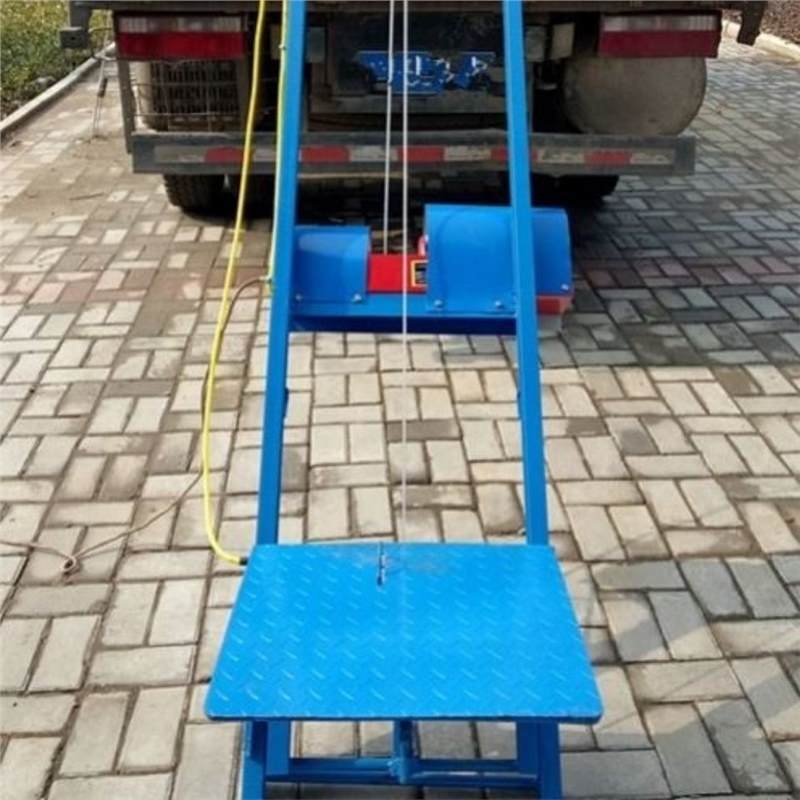 爬山虎上鱼架感应提升设备 上下自动升降台 鱼车上货机升降式机械