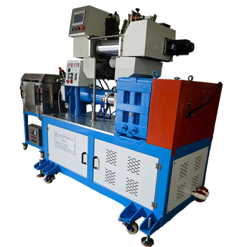 卧式硅胶管挤出机2