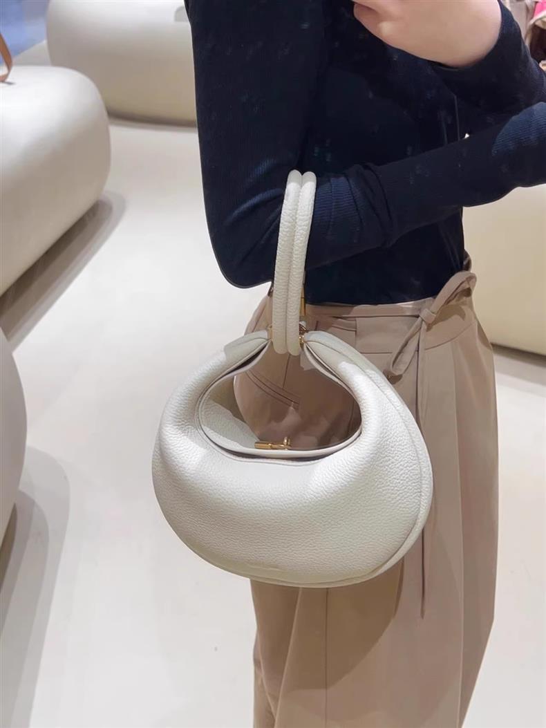 Bolsa de ombro de luxo meia lua para mulheres diário_voghion.com