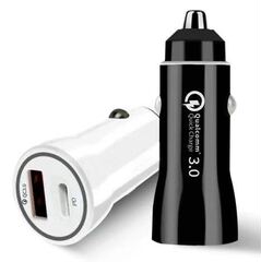 Pd qc3.0車載充電器Type-c車載充電器usb車載充電器qc3 0車載充電器38W