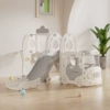 Bus, swings, slide, three-in-one