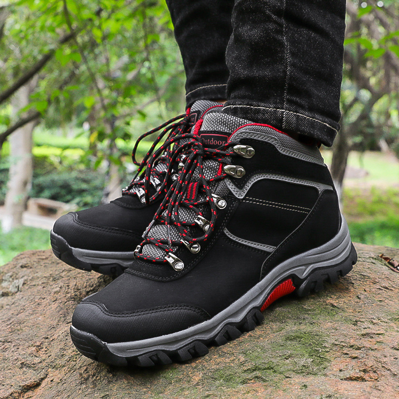 Nicho de diseño al aire libre zapatos de herramienta de alto nivel anti-deslizante anti-desgaste transpirables zapatos de montaña al por mayor transfronterizo