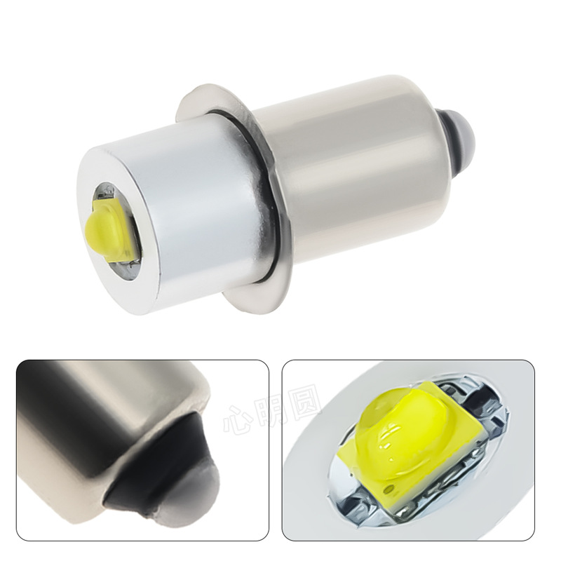 Cross-border hot-selling flashlight bulb P13.5S led bulb 3W plug lamp E10 bright small bulb 3V6V12V