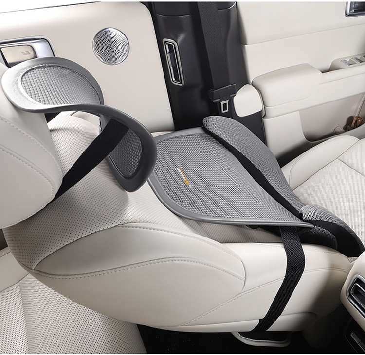 New Yungan Silk Car Lumbar Cushion Headrest Car Lumbar Strong Support Waist Protector Car Seat Cushion Four Seasons Summer