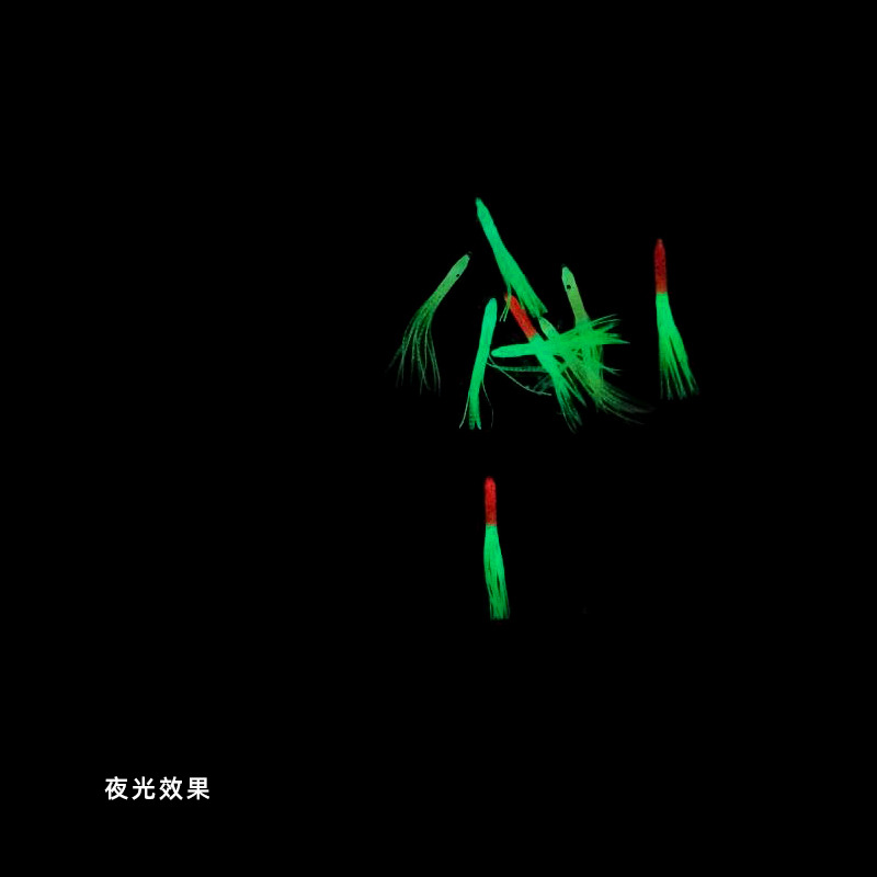 Liansenduo cebo de sello luminoso artificial cebo de calamar cebo biónico Luya cebo de Pesca de Mar cebo suave cebo falso cebo de pesca cebo