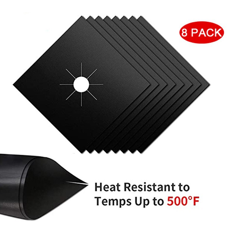 Protector de estufa de gas teflón 27x27cm lavable anti aceite