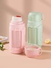 Capacious children's glass stainless steel for traveling, thermos to go out, wholesale