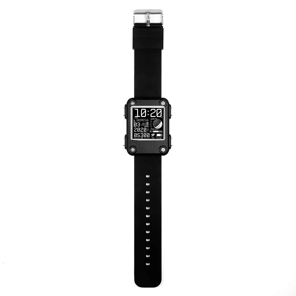 Watch 2.0PLUS ESP32 programmable open-source electronic watch smart wearable bracelet e-ink screen open source undefined