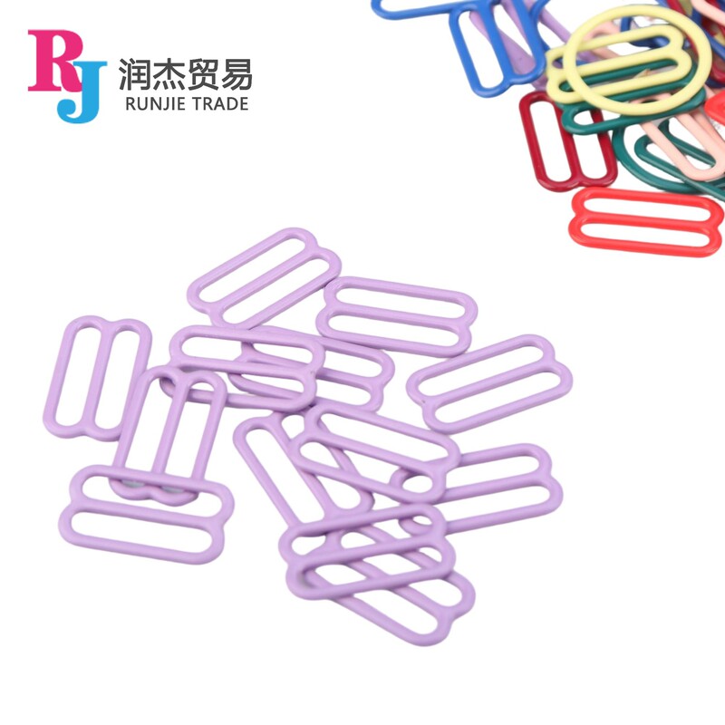 Colorful In-Stock Japanese-Style Buckle, Iron-Coated Eco-Friendly Dyeing, Adjustable Shoulder Strap Underwear Vest Clothing Accessories Figure-Eight Buckle