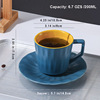 Coffee set, ceramics, flavored tea, high quality brand cup, European style