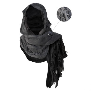 2025 Amazon Halloween Larp Medieval Knight Renaissance Retro Hooded Cloak Cosplay Shawl