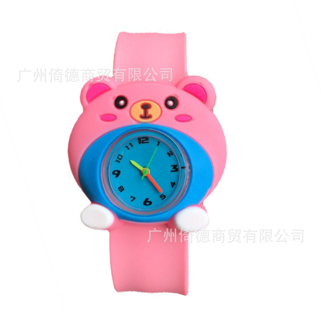 2024 suministro de niños reloj de dibujos animados animal snap ring estudiante kindergarten Panda electrónico en stock Comercio exterior Venta caliente