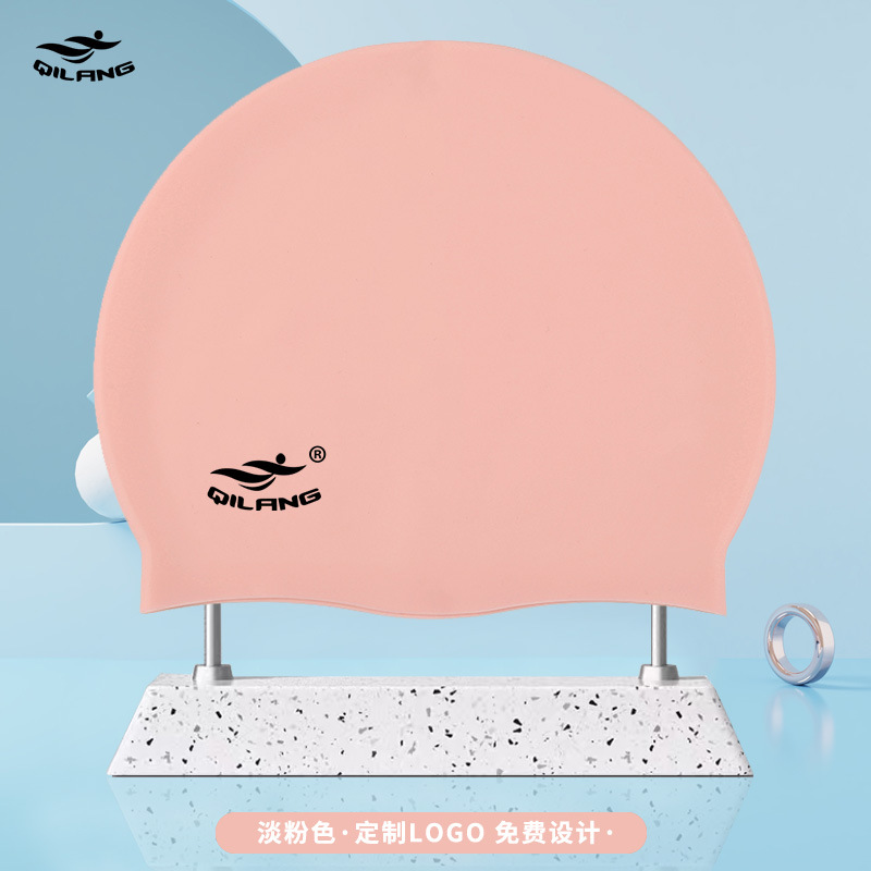 Gorro de Natación Universal de Silicona para Adulto 50g Elástico para Natación image 22