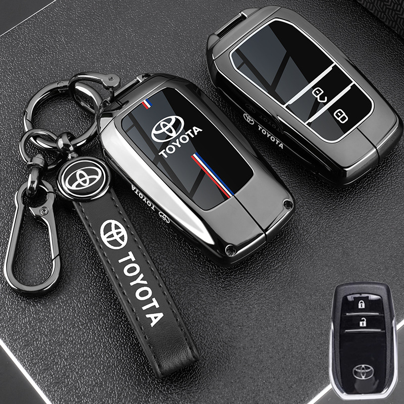 Suitable for Toyota Key Cover Chr Hilux Fortuner Cooluze Camry Corolla Rav4 Highlander