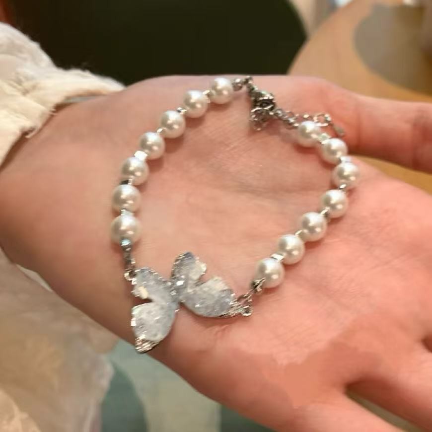 5# Bracelet-Silver-White-Blue