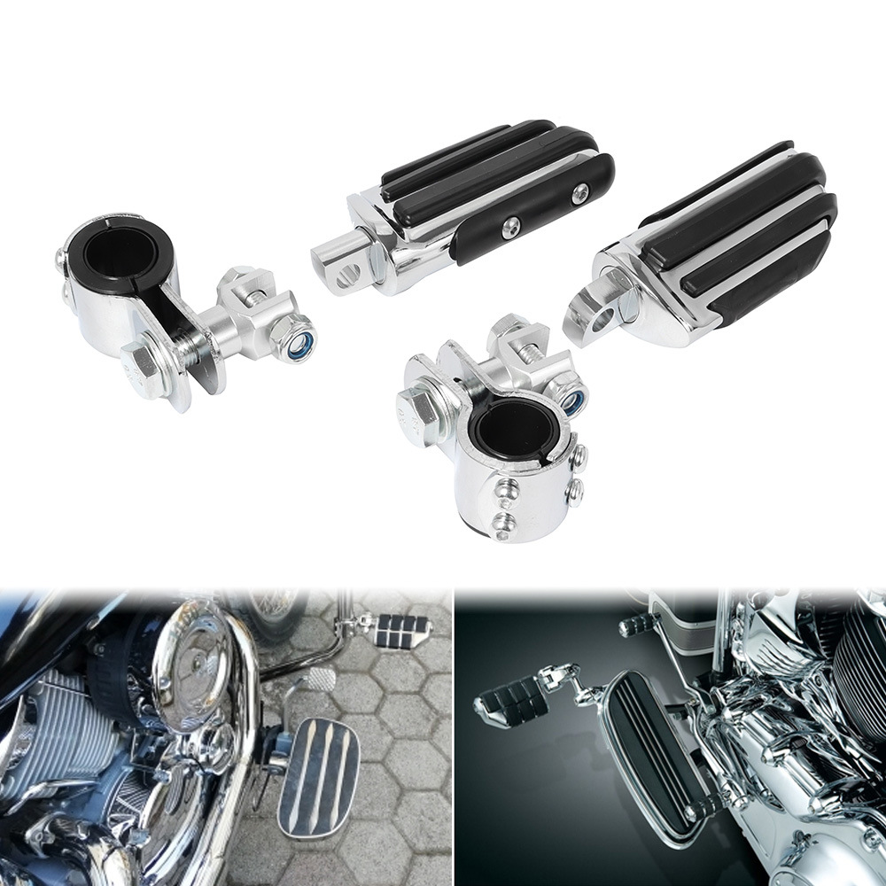 Motorcycle Accessories for Harley-Davidson Universal Modification: Bumper Guard Bar, Footrest, Rest Footrest, Foot Pedal