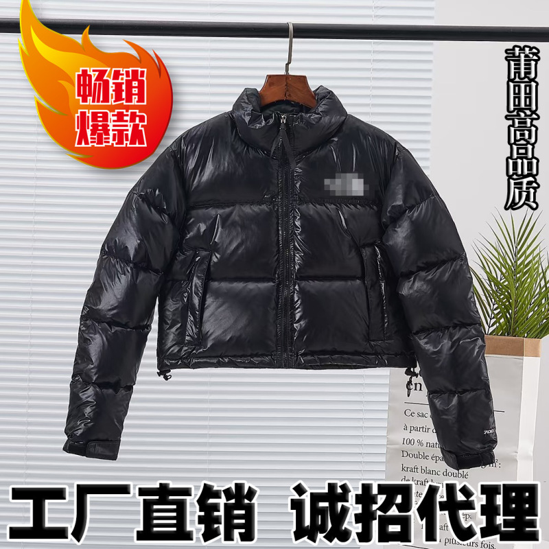 Northern Version of the North Face down Jacket 1984 Kendall Jenner Short Style High-Waisted Cropped American Version Jacket for Cold Weather Northern Version of the North Face down Jacket 1984 Kendall Jenner Short Style High-Waisted Cropped American Version Jacket for Cold Weather