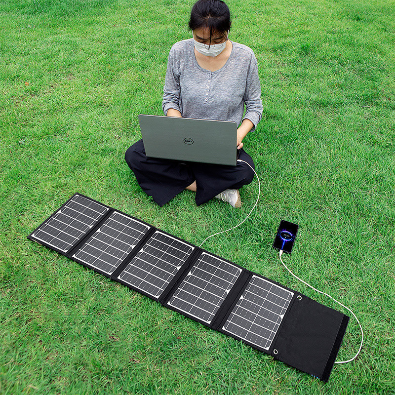 ソーラー充電ボード小型単結晶 5V18V12v 高速電源銀行携帯電話屋外折りたたみ式|undefined