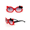Children's cute sunglasses, cartoon glasses with bow suitable for men and women