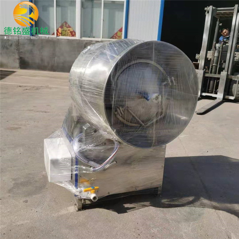 淮安生产鸡腿腌制设备 多肉丸子真空滚揉机 50L不锈钢滚揉机