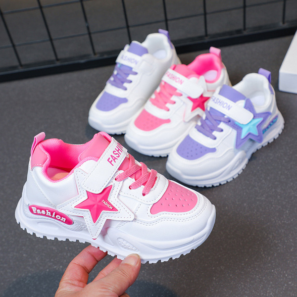 Fashionable non-slip demi-season children's running sneakers for…