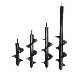 Wholesale Small Spiral Rod Hand Drill, Ground Drill Bit, Flower Planting, Soil Loosening, Digging, Portable Short Rod Drill Bit