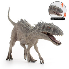 男孩恐龍模型玩具大號暴虐霸王龍實心下巴可動暴龍電影同款手辦