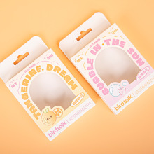 香盒包装盒透视飞机孔卡盒 防潮加硬收藏卡牌盒定制l印刷盲盒包装