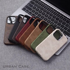 IPhone16携帯ケースレトロ狂馬紋皮紋マグネットリンゴ15promax転倒防止保護カバー14