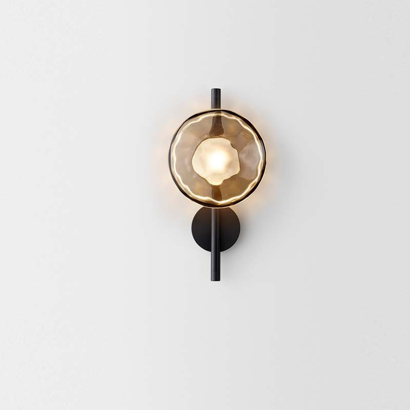 Arte moderno minimalista lámpara de pared pasillo comedor de hotel sala de estar pasillo dormitorio diseñador decoración lámpara de cabezal de cama